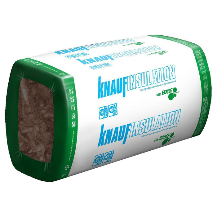Утеплитель Акустическая перегородка КНАУФ Insulation 75х610х1300 75 мм
